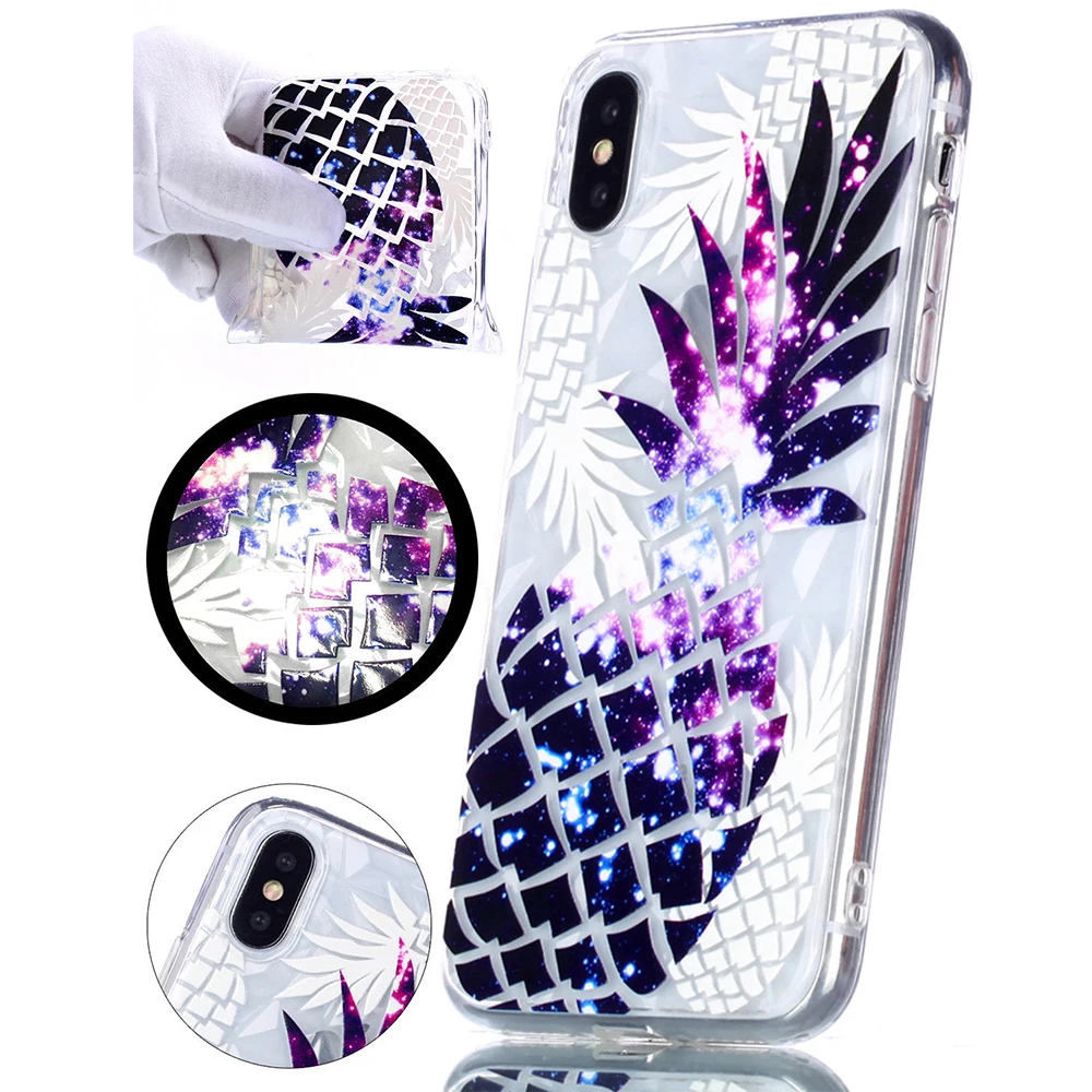 Кристальный силиконовый чехол для телефона iPhone 11 Pro Max Xr X 7 8 Plus SE 2 SE2 женский