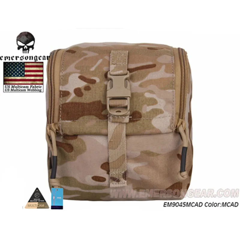 Emersongear Emerson CP стиль многоцелевой GP тактическое назначение Сумка для охоты EDC облегченная модульная система переноски снаряжения инструмент модульная поясная сумка комплект сумка - Цвет: MCAD