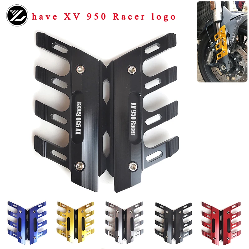 

Motorcycle Accessories Front Brake Disc Caliper Protector Cover For YAMAHA XV 950 Racer XV950 Racer 2016