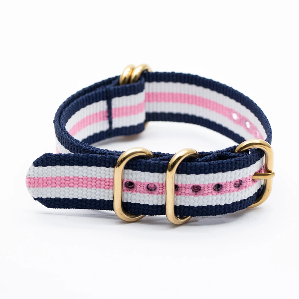 Нейлоновый ремешок браслет для мужчин NATO спортивный часов 18 мм 20 22 аксессуары