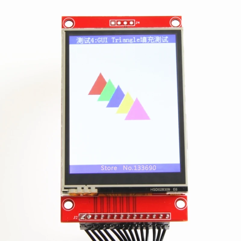 2,8 дюймовый TFT ЖК-модуль с сенсорной панелью ILI9341 Привод IC 240(RGB)* 320 SPI порт(9 IO) 240*320 Touch ic XPT2046 для raspberry pi