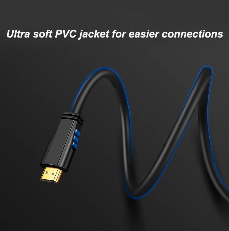 Кабель HDMI 2,0 4K X 2K 60HZ 10M 5M 3M 1,5 M 1M 0,5 M для устройств HDMI 2,0(медный проводник+ фольга+ оплетка AL