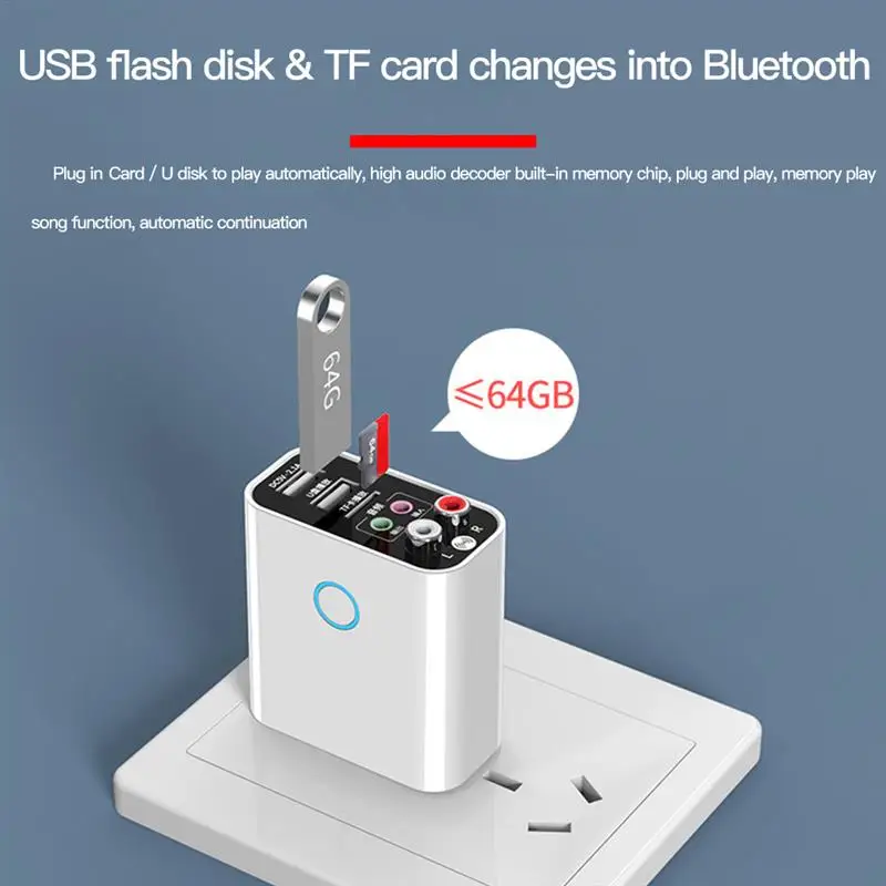 Bluetooth 5 0 аудио адаптер беспроводной пульт дистанционного управления передатчик
