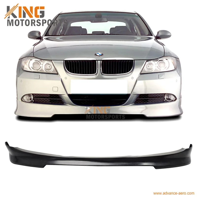 Подходит для 2009 2012 BMW E90 lCI 4 Двери Седан передний бампер спойлер сплиттер C стиль PU
