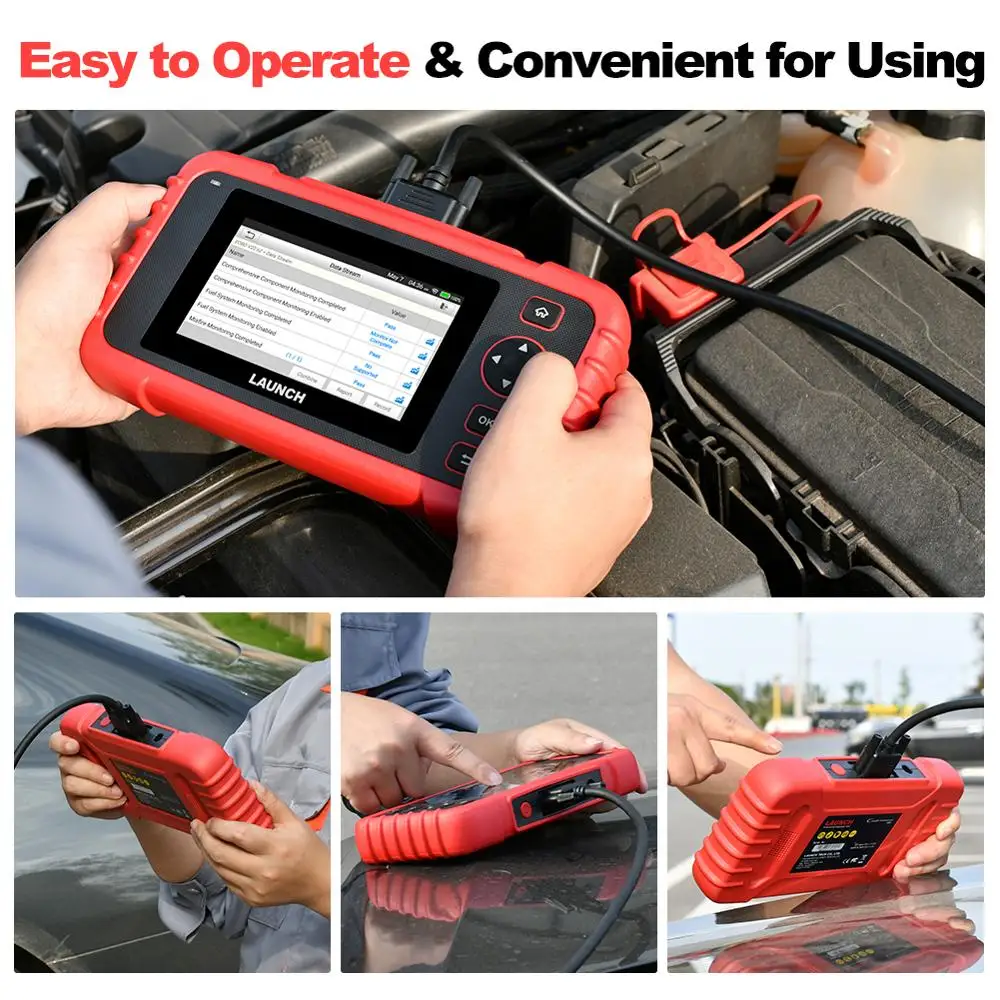 Launch CRP129X автомобильный диагностический инструмент X 431 OBD2 сканер ABS SRS