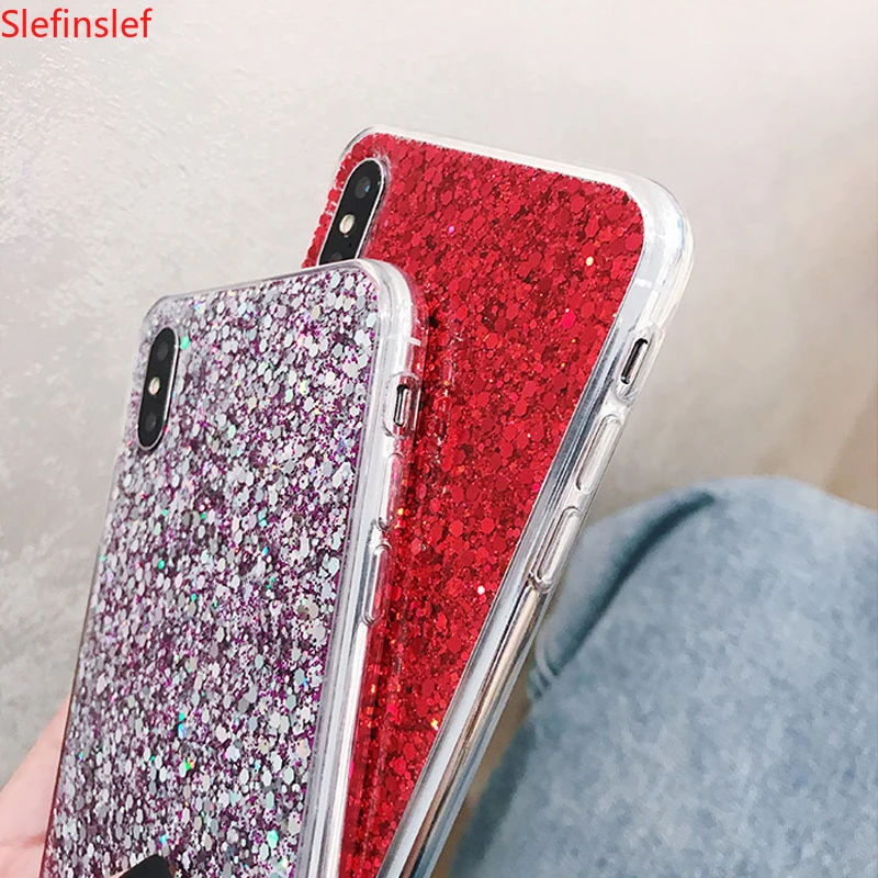 Чехол с блестками для Huawei Nova 6 5 5i 3i 3 4 P30 P20 Lite Mate 30 20 Pro Honor 20s 8X 10 9|Бамперы| |