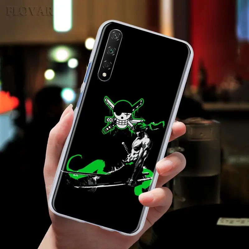 

Phone Case for Huawei Y5p Y6p Y8s Y8p Y5 Y6 Y7 Y9 Prime Honor 8X 9X 8A 9A 9S 9C 10i Cover One Piece Roronoa Zoro Hard Cases Capa