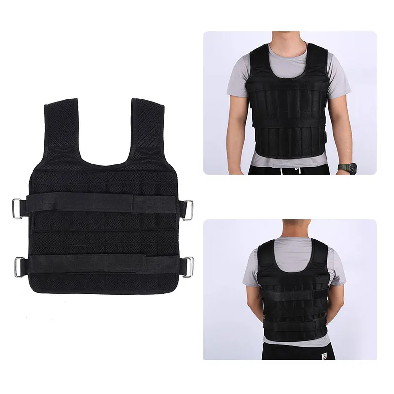 Жилет мужской с максимальной нагрузкой 30 кг невидимый дышащий тренировочный