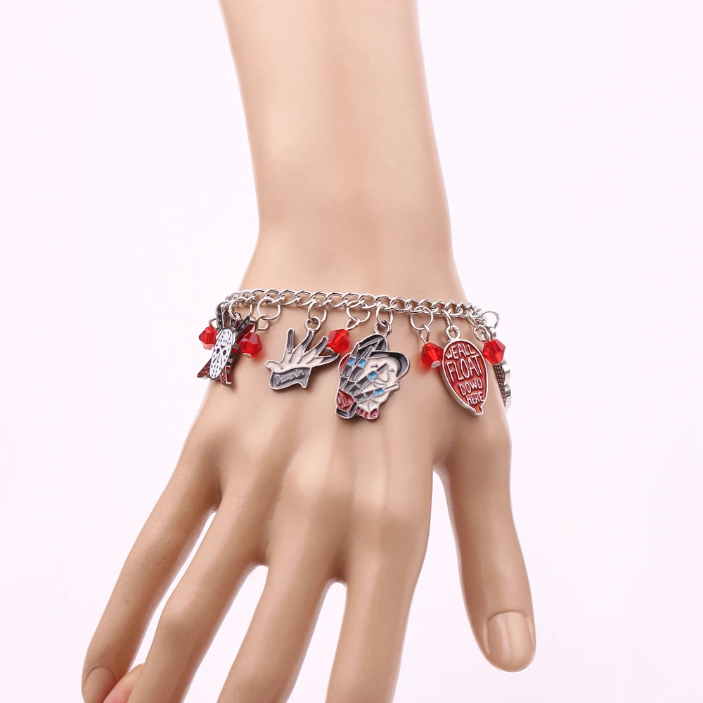 Бесплатная доставка 1 шт. Чаки уход за кожей лица Стивен Kings браслет с подвеской