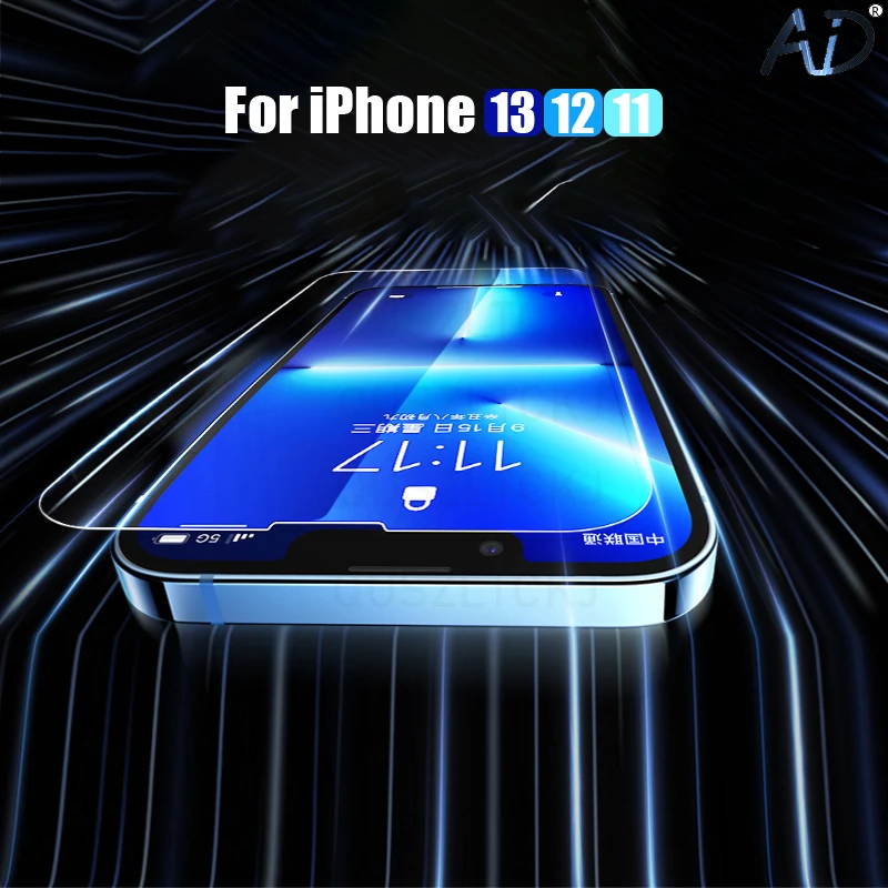 

Tempered Glass For iPhone 13 12 11 Pro Max Screen Protector 7 8 X Xs Xr SE Plus Mini 2020 S 5G Not Film 13Pro 12Pro Accessories
