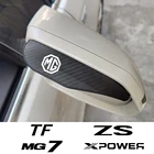 Автомобильные непромокаемые брови из углеродного волокна для MG ZS HS MG3 MG5 EV TF ZT-T MG6 MG7 GT HECTOR Xpower, непромокаемые аксессуары для тюнинга, Декор