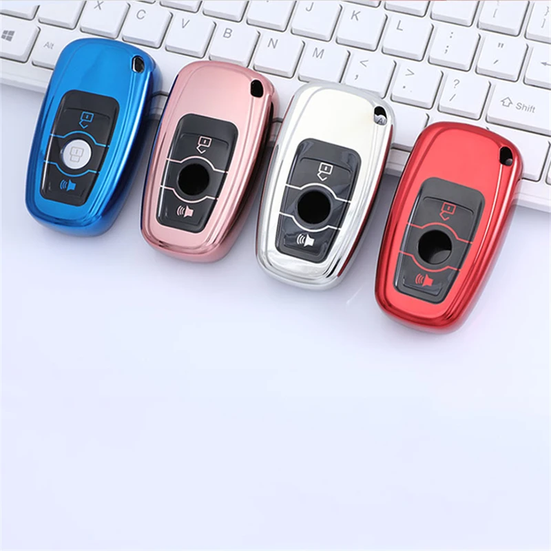 Горячая Распродажа Новый мягкий TPU чехол для автомобиля защитный ключа оболочки