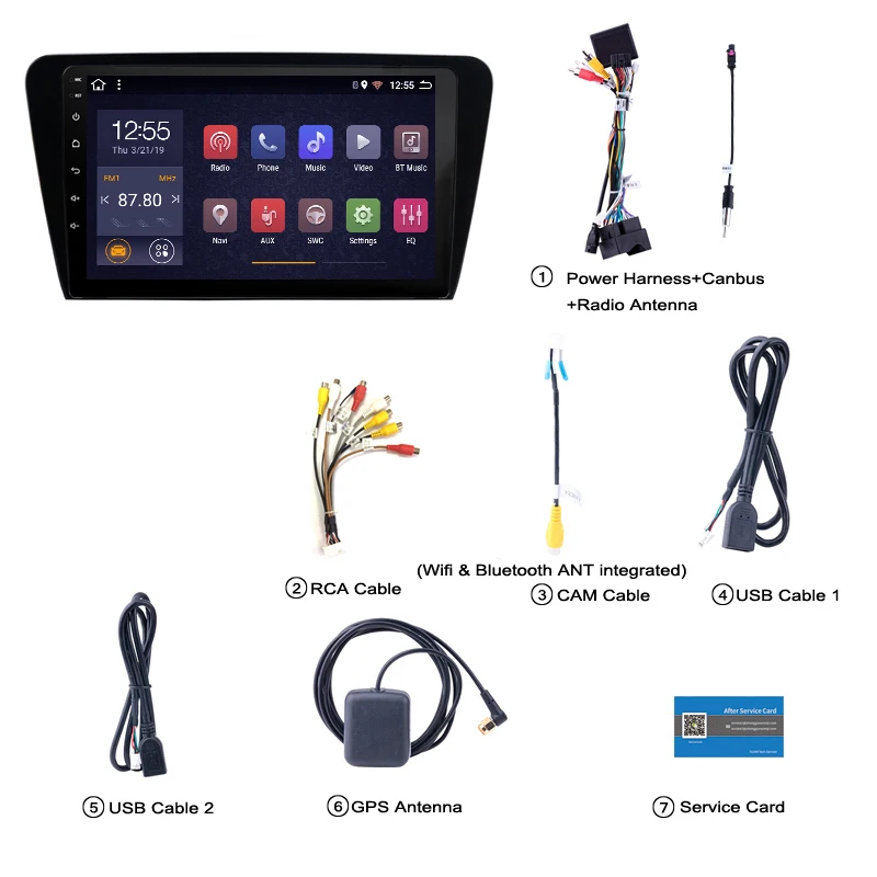 Android 8 1 автомобильный dvd GPS Мультимедийный проигрыватель для SKODA Octavia 2013 2018 A7
