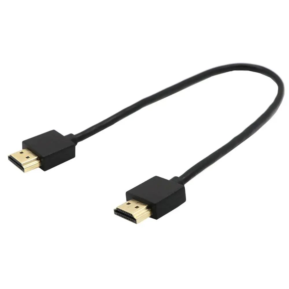 

OD 3.0mm 2k*4k Hd @60hz Type A To Type A HDMI-compatible Male To Male Cord Superfine Cable For TV Projector Surveillance Camera