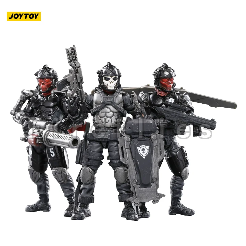 

1/18 JOYTOY Action Figure (3PCS/SET) Skeleton Force Grim Reaper's Vengeance Collection Model Toy Free Shipping