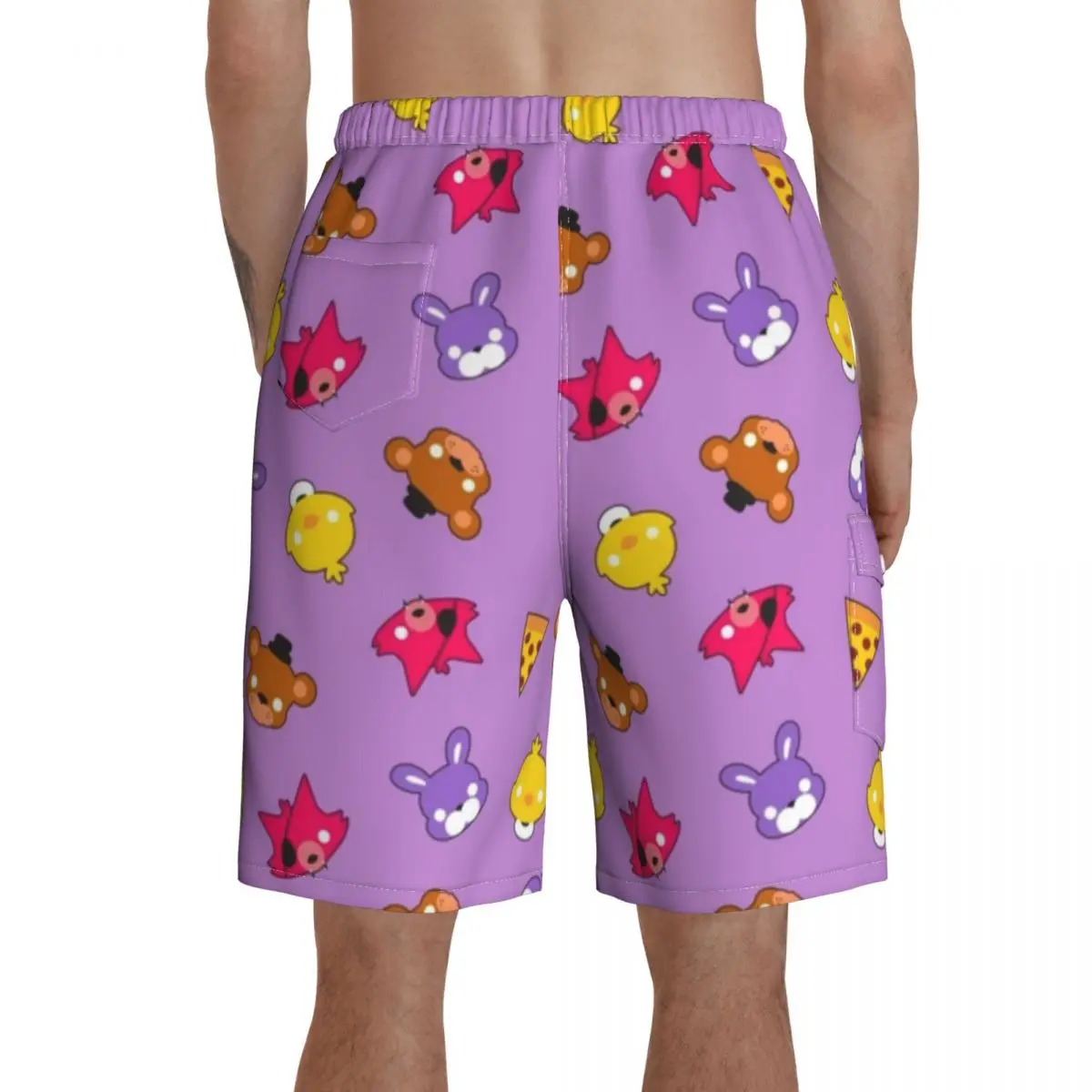 

Bear Board Shorts Polyester Swimming Trunks Bathing Funny Men Swim Trunks