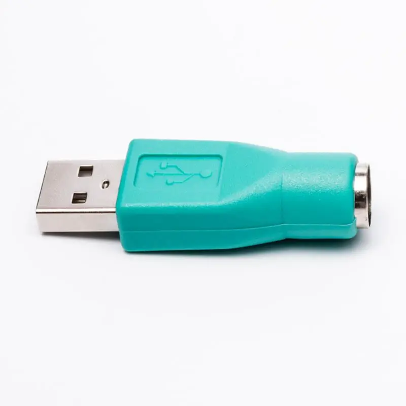 2 шт./компл. USB в PS/2 конвертер мужской-Женский Разъем для клавиатуры мыши |