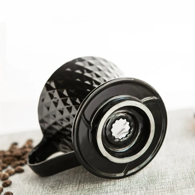 Керамические фильтры для кофе V60 кофейный фильтр чашка фарфор Перманентная