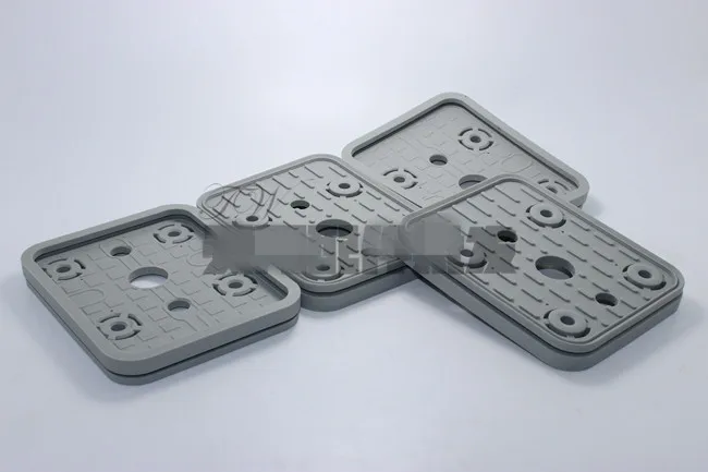 

2Pcs CNC Machining Center Suction Cup Suction Block Suction Cup Rubber 140*115*17mm