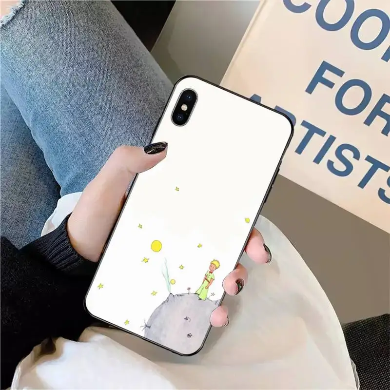 

The Little Prince And Fox Phone Case for iPhone 11 12 pro XS MAX 8 7 6 6S Plus X 5S SE 2020 XR mini
