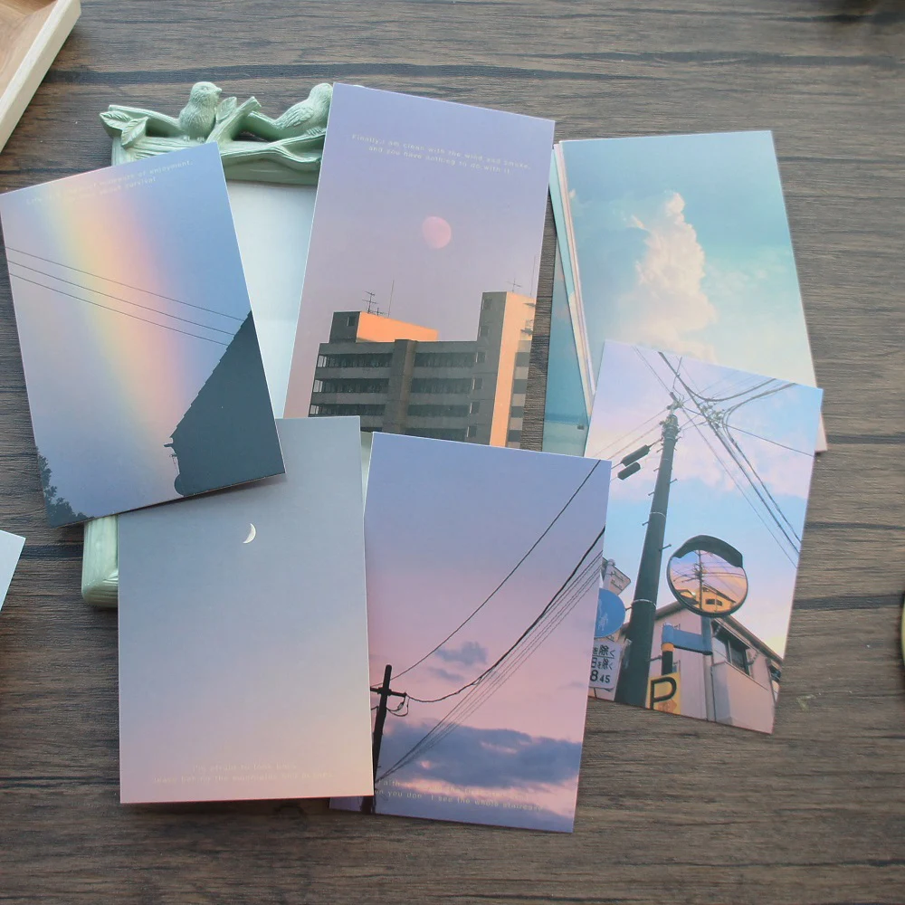 

Открытки с изображением облаков и неба, TSbansheng, набор из 15 штук