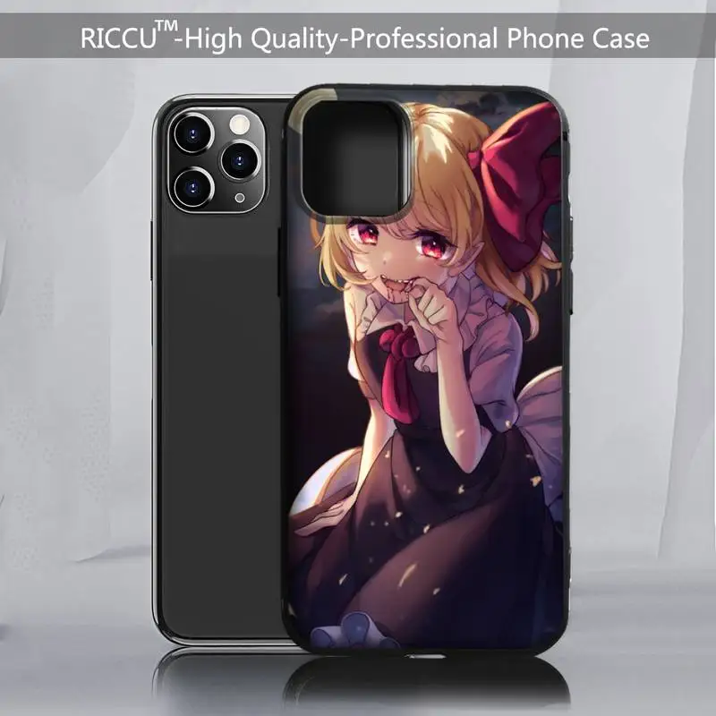 Чехол для телефона с японским Аниме Touhou iphone 11 12 13 Pro 13mini Max X XR XS MAX 7 8 plus 6s 6 2020 se чехлы