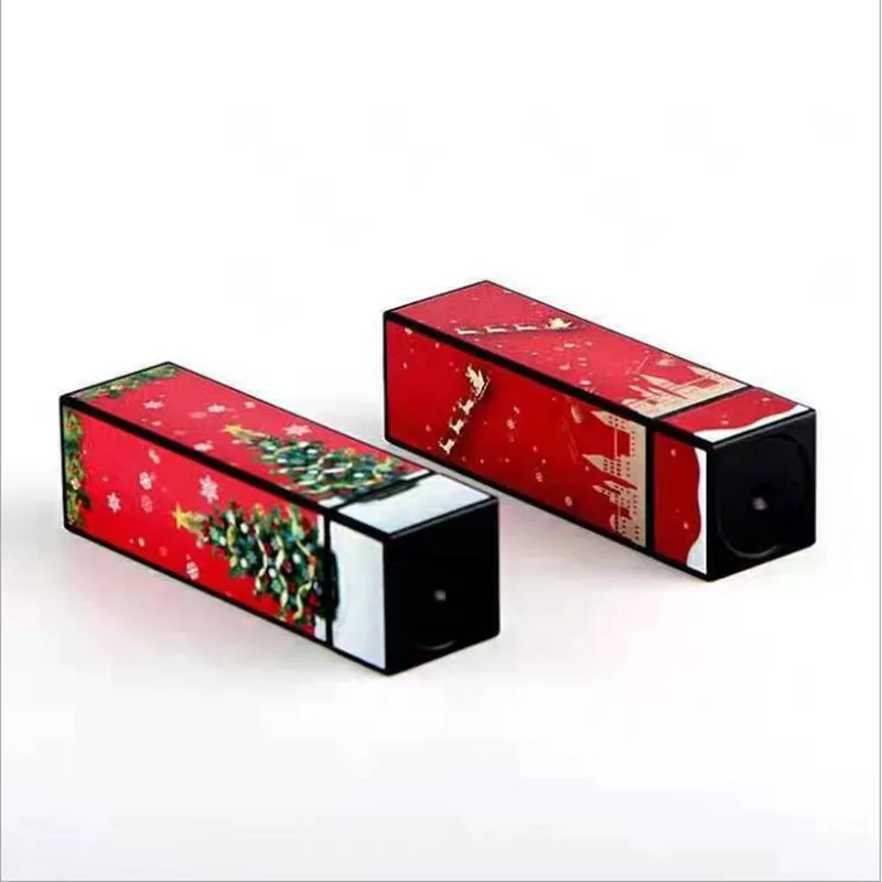 Оптовая продажа DIY Бутылочки для губной помады на рождественскую елку блеск губ