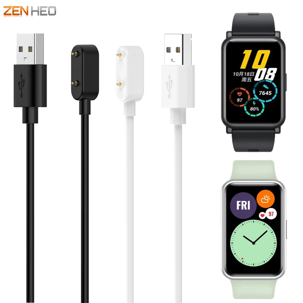 USB-кабель для зарядки Huawei Watch Fit 2/Honor ES зарядный кабель док-станции Band 6/Honor 6 1 м -