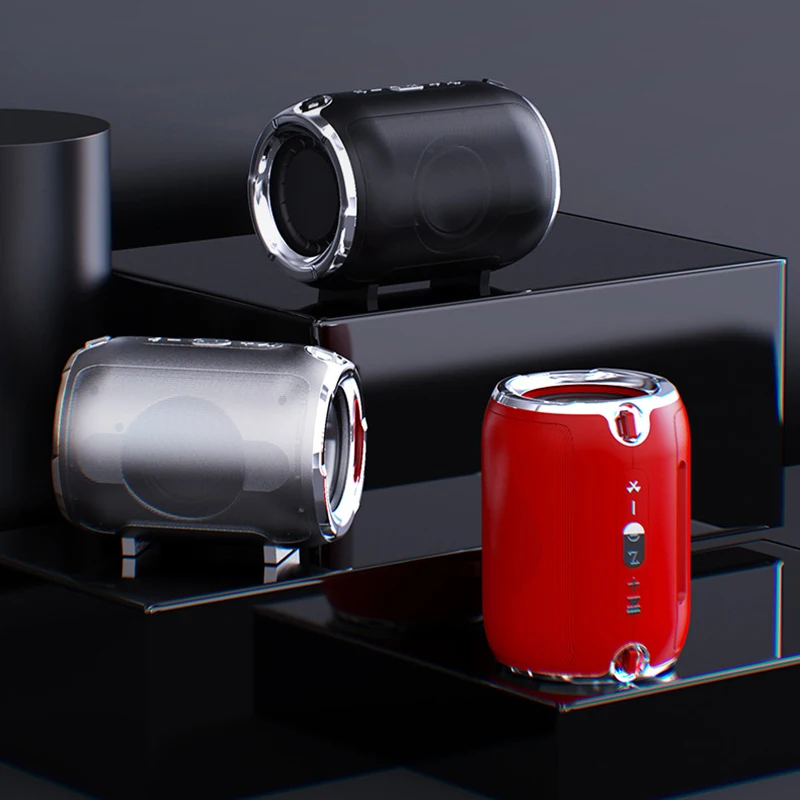 Портативная беспроводная Bluetooth колонка миниатюрная стерео Колонка для телефона