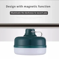 led rechargeable light bulb magnetic stall bulb stall night market light outdoor camping power outage lighting emergency light