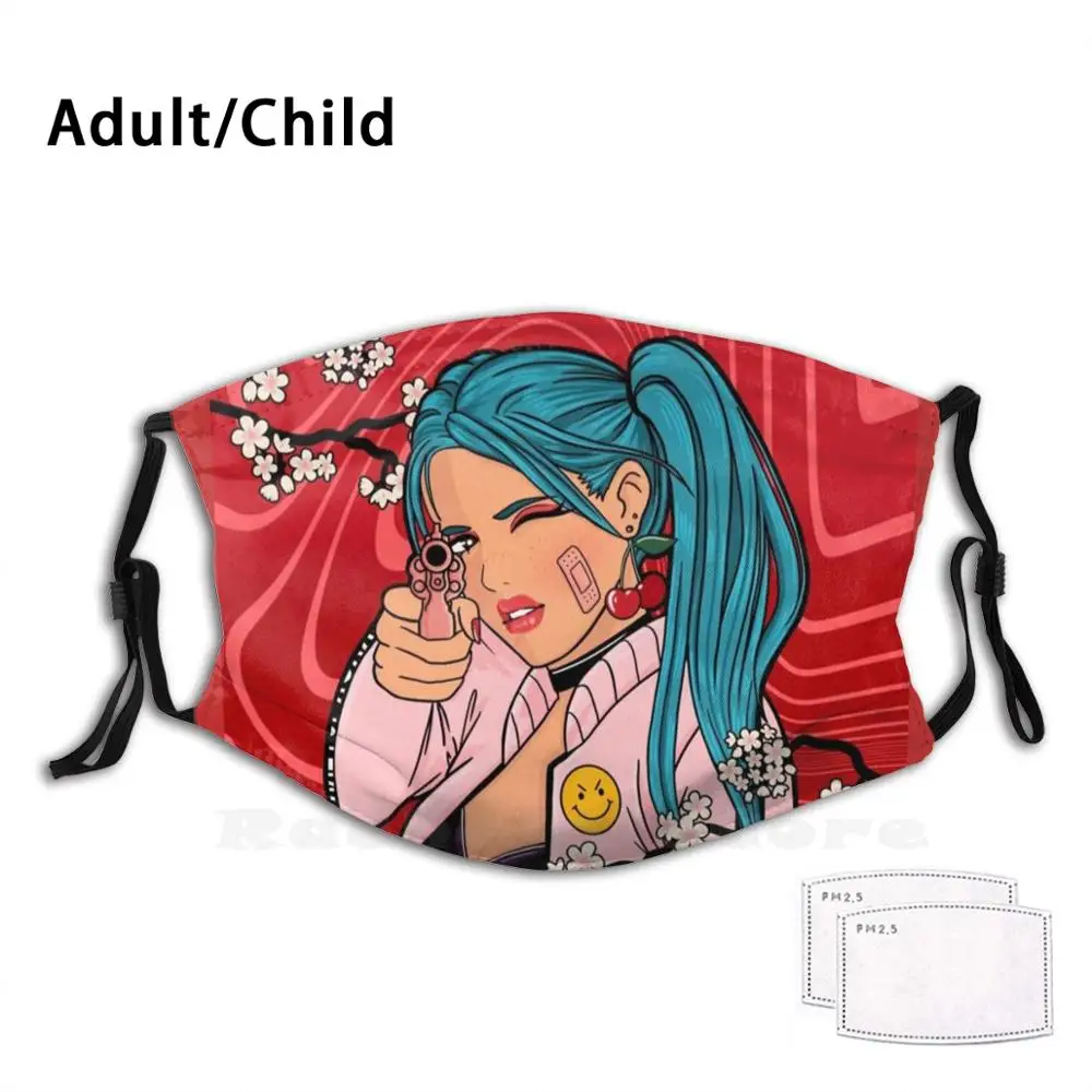 

Маска С Пылезащитным фильтром «сделай сам» для девочек и взрослых