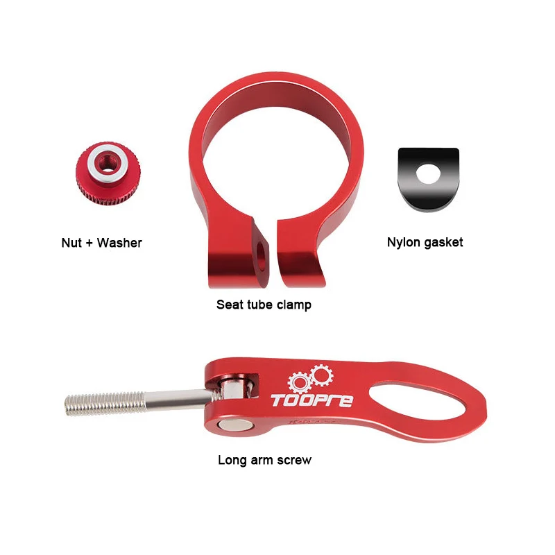 Зажимы для подседельного штыря велосипеда быстросъемные 31 8 мм/34 9 мм алюминиевый