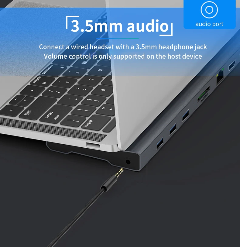Type-C PD концентратор USB3.0 Ethernet подключение для смартфона huawei Xiaomi MacBook Расширение