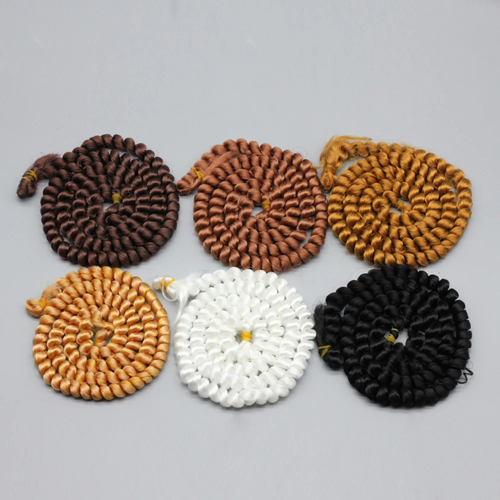 Искусственные вьющиеся парики ручной работы 5 шт. 1 м|wig bjd|doll diydoll wigs bjd |