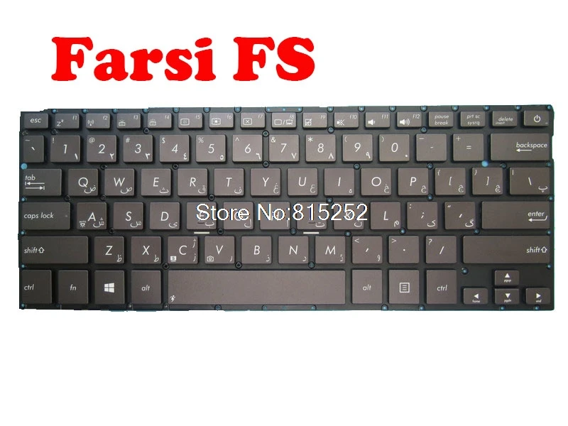 Клавиатура для ноутбука ASUS UX42 UX42A UX42LA UX42LN UX42VD UX42VS английская США/Великобритания/KR