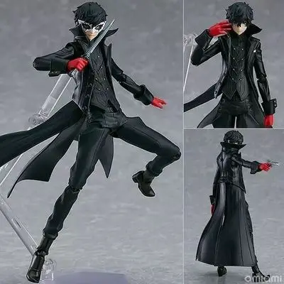 Фигурка аниме Persona 5 Joker Figma 363 из ПВХ BJD модель подарок игрушки|Игровые фигурки и