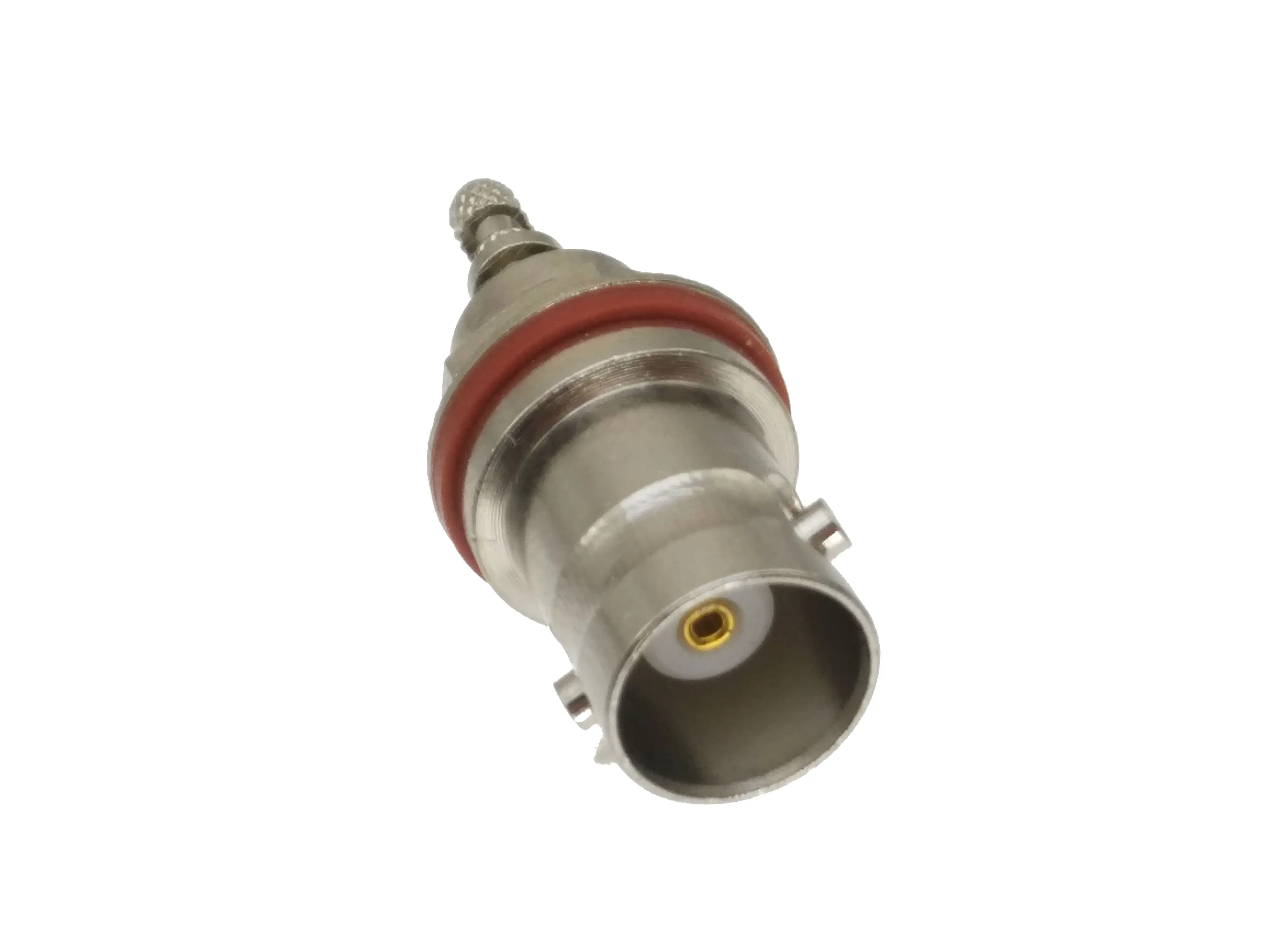 Соединитель BNC с гнездовым разъемом ОБЖИМНАЯ перегородка RG174 RG316 LMR100