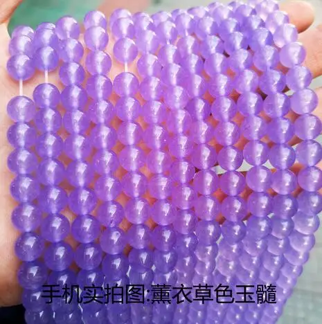 

4-8mm jade beads DIY jewelry accessories supply chalcedony loose beads wholesale for Bracelet Necklace