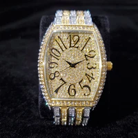 hip hop missfox weird arabic numbers men watch quartz clock luxury top brand business waterproof wrist watches relogio masculino