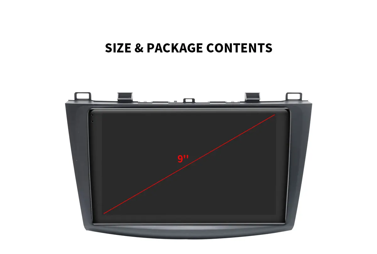 " 2.5D+ ips сенсорный экран автомобильный мультимедийный DVD радио плеер 32G/64G rom для Mazda 3 2009 2010 2011 2012 2013 gps камера заднего вида DVR BT