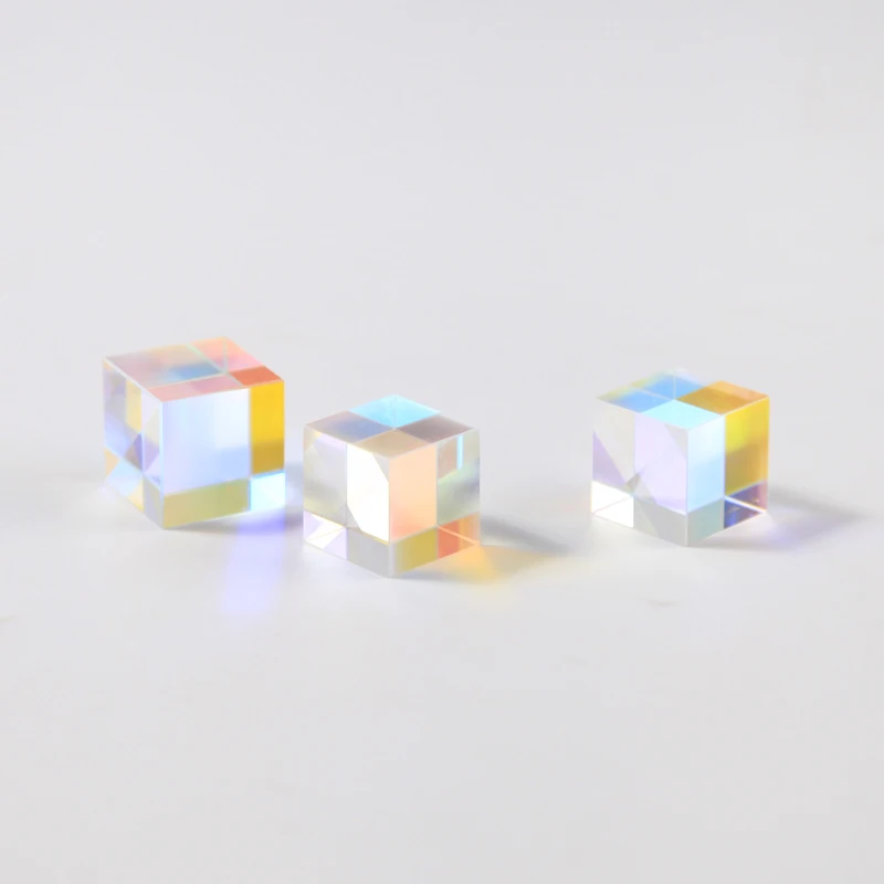 Дихроическое стекло для фотосъемки дихроический цвет K9 Радуга Лазерная