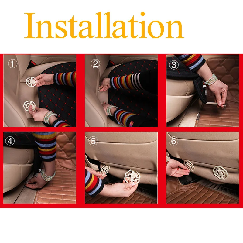 

Flax Car Seat Cover Interior Automobiles Front Back Rear Seat Cushion Universal Four Seasons Protector Mats Cover Seats Set