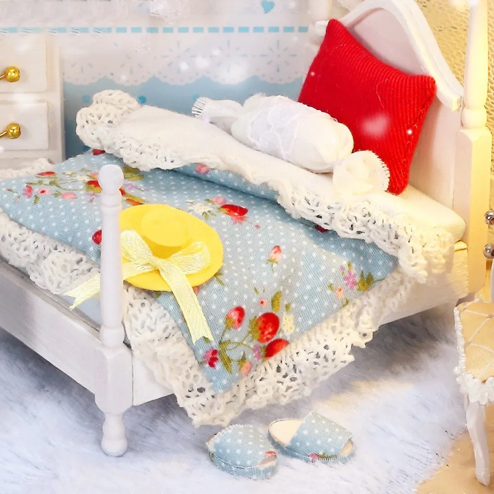 Кукольный дом Мечта Дом DIY миниатюрный Строительный набор деревянная мебель