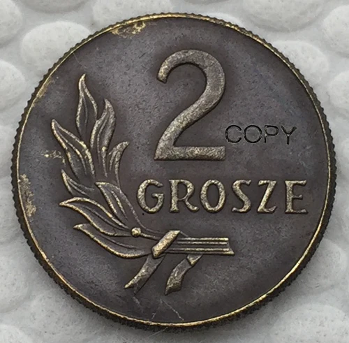 

Польша 1949 копия монет 16 мм