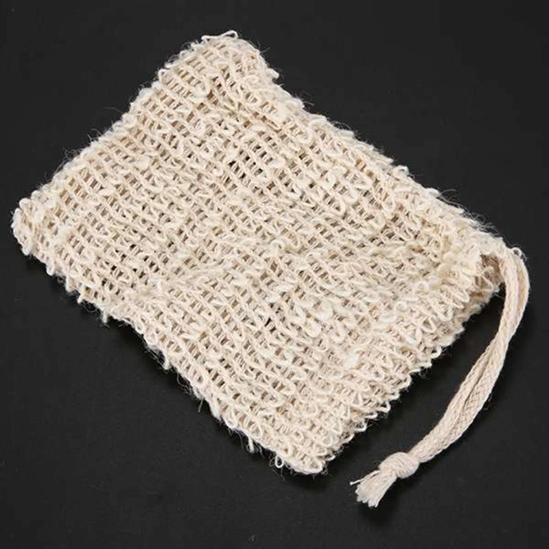 

Shower Bath Sisal SoAP Bag Natural Sisal SoAP Bag Exfoliating SoAP SaVER PouCH Holder 36Pcs