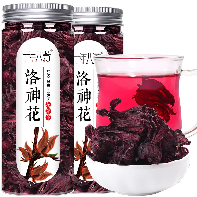 Top 40g/can Roselle with Dried Flowers to Restrain the Lungs Relieve Cough Lower Blood Pressure Alcohol | Дом и сад