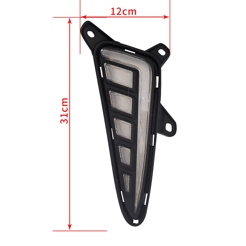 2 шт. для Toyota CHR C-HR 2016 2017 2018 2019 светодиодный дневный ходовой светильник DRL Дневной