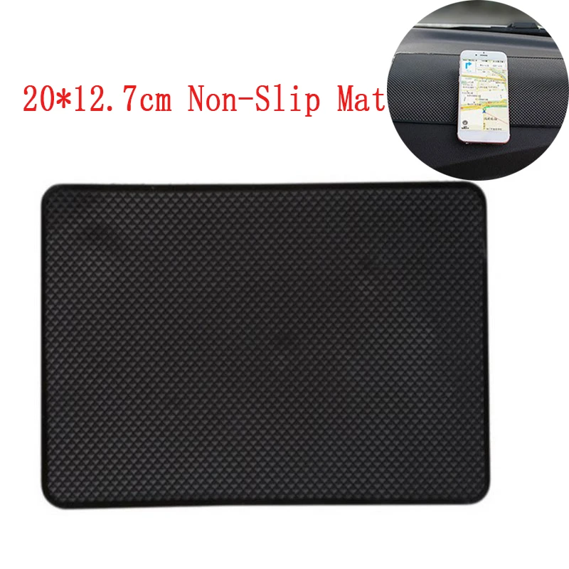 

1pc 20*12.7cm Car Non-Slip Mat Auto Silicone Interior Dashboard Phone Anti-Slip Storage Pads