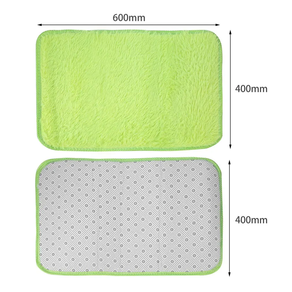 

40x60CM Solid Color Soft Home Living Room Floormat Carpet Modern Design Anti-Slip Balcony Kitchen Rugs Carpet