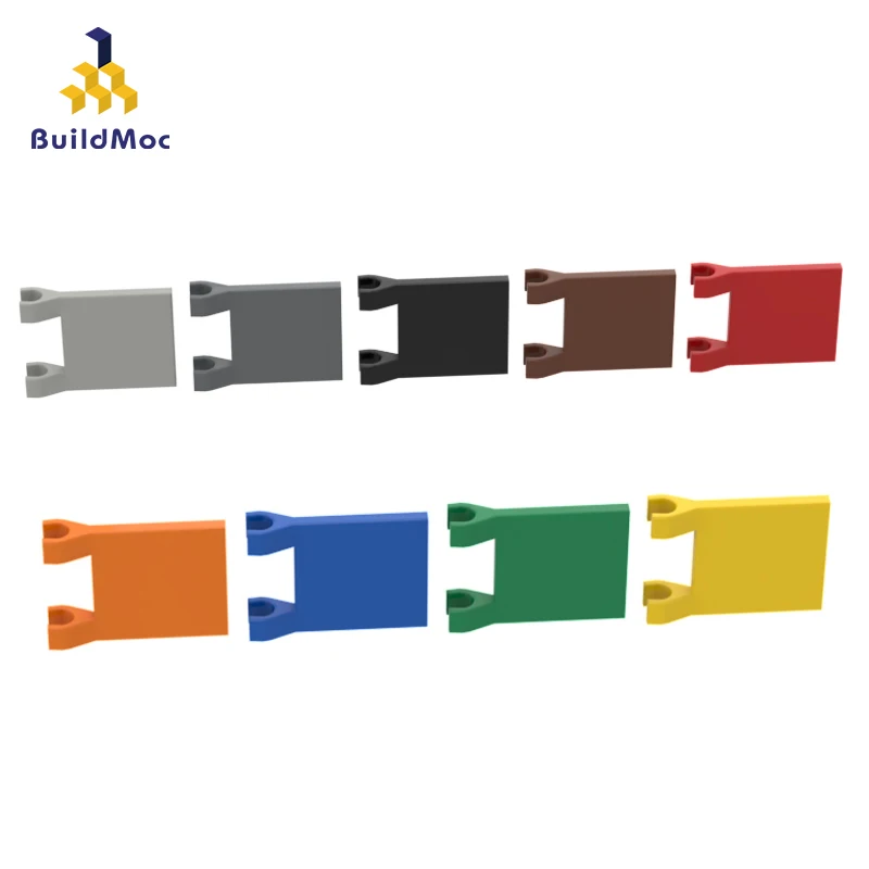 BuildMOC совместимый с сборными частицами 60779 баннер 2x2 для строительных блоков